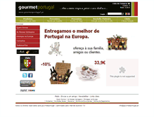 Tablet Screenshot of gourmetportugal.pt